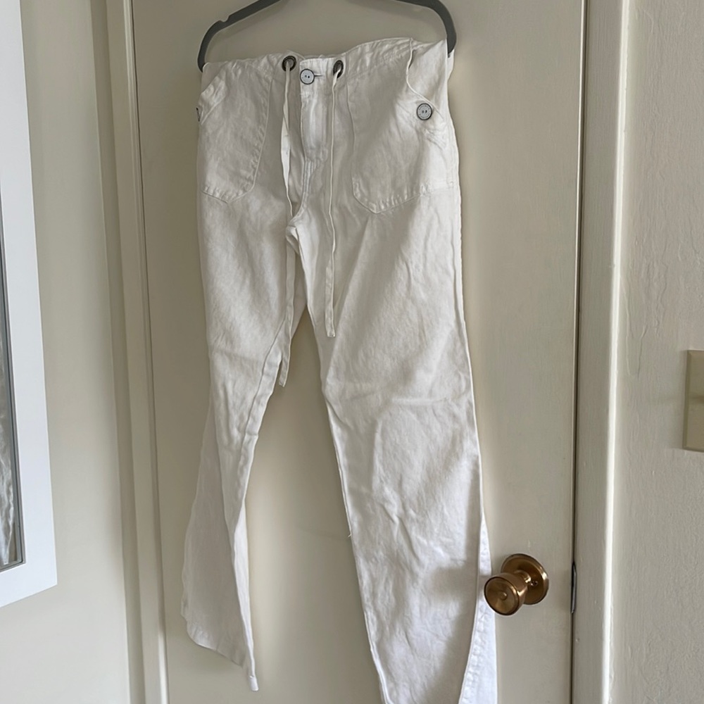 Sanctuary 100% linen pants. Like new.